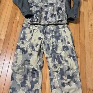 Burton Snowboard Jacket with Gray Accents